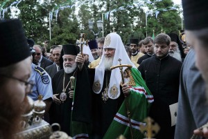 Святейший Патриарх Кирилл посетил Киккский монастырь