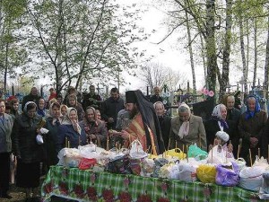 Поминовение усопших в Пасхальные дни